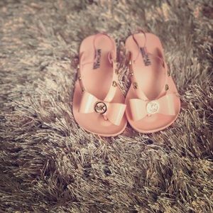 Micheal Kors jelly sandals